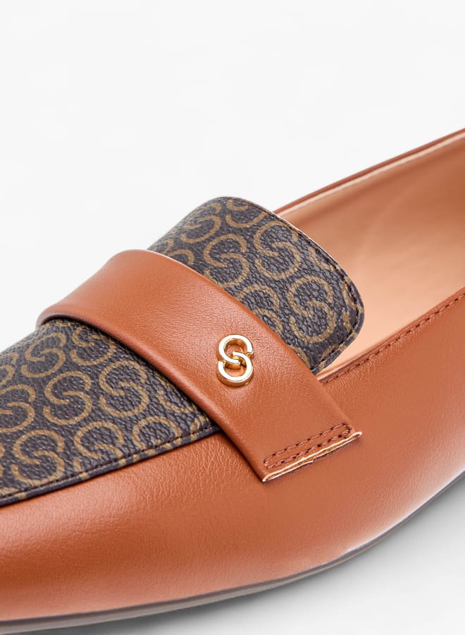 buy-celeste-womens-monogram-print-slip-on-loafers-with-metal-accent_spp