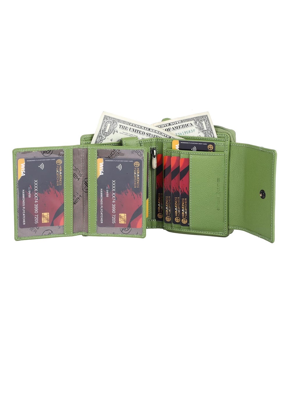 buy-hammonds-flycatcher-leather-ladies-wallet-emerald-green-14-card-slots-rfid-protection-3-id-card-slots-women-s-wallet-button-closure-daily-use-women-money-purse-lw5003-prt-grn-s3nz_ioo