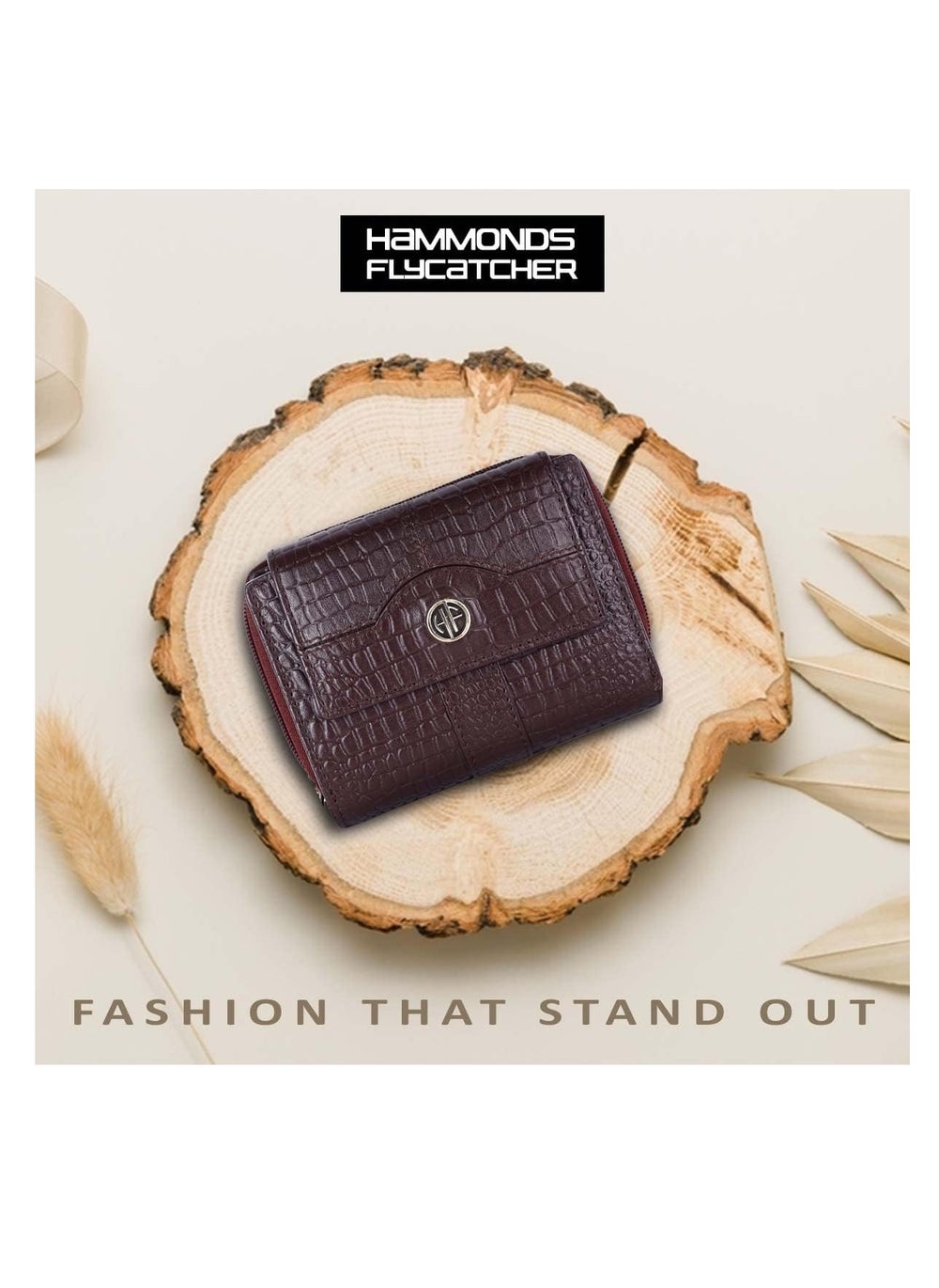 buy-hammonds-flycatcher-wallet-for-women-leather-ladies-wallet-croc-brown-14-card-slots-rfid-protection-3-id-card-slots-women-s-wallet-button-closure-daily-use-women-money-purse-zv1v_9l1