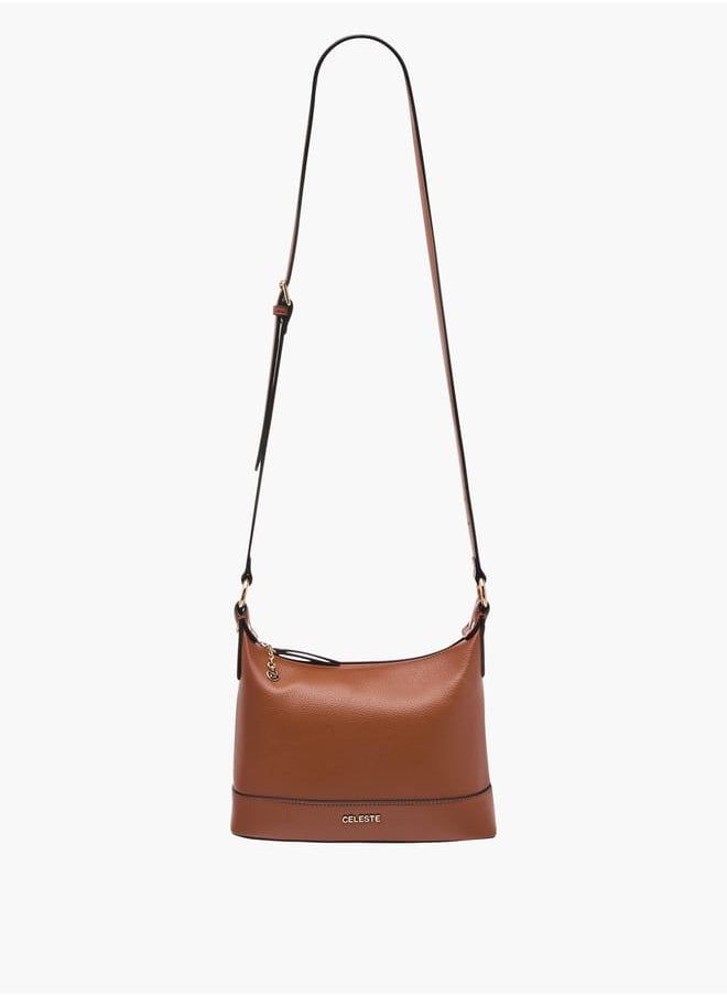 buy-celeste-women-textured-crossbody-bag-with-adjustable-strap-and-zip-closure_2ro