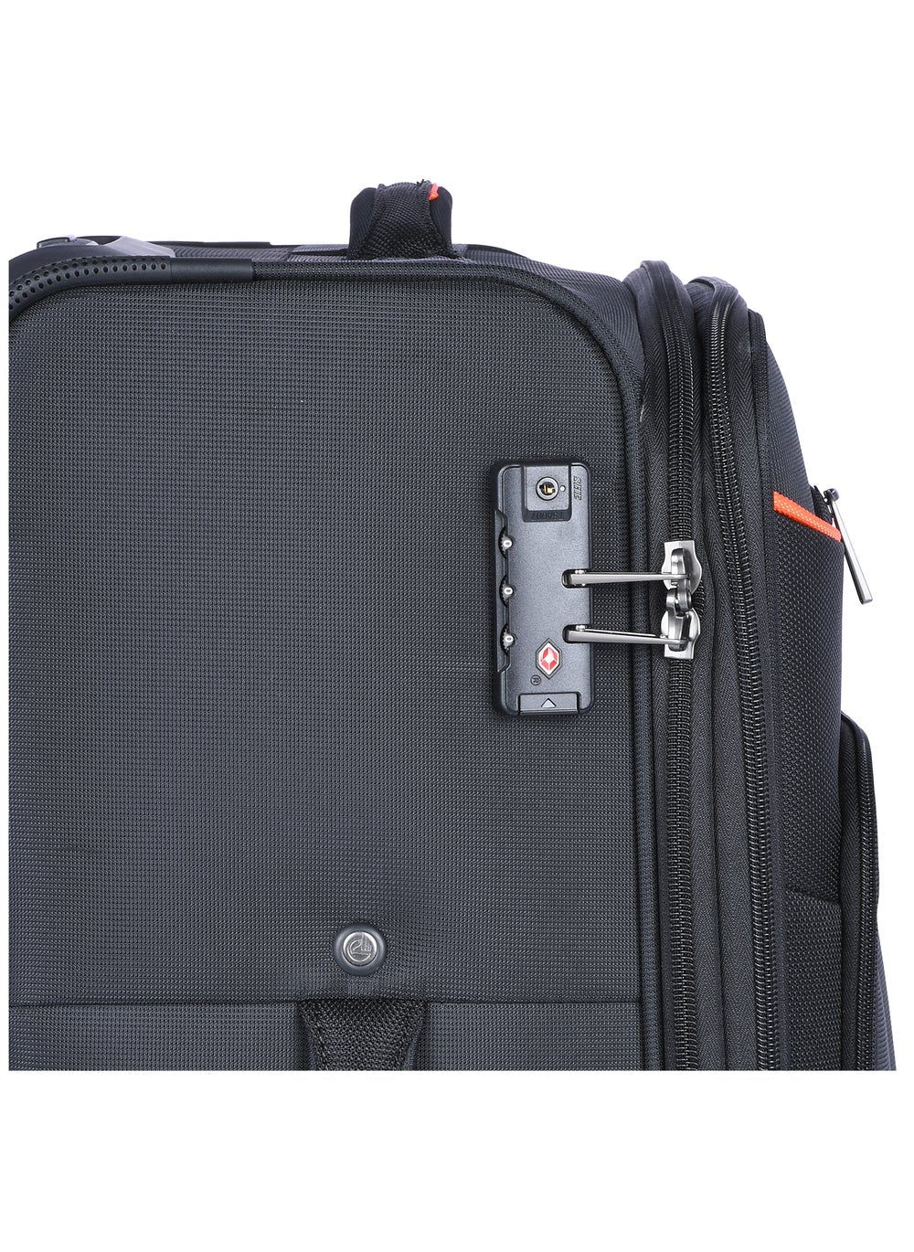 buy-eminent-expandable-luggage-trolley-bag-soft-suitcase-for-unisex-travel-polyester-shell-lightweight-with-tsa-lock-double-spinner-wheels-e765sz-medium-checked-24-inch-black_7ak