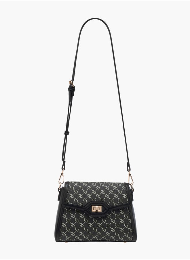 buy-celeste-women-monogram-print-shoulder-bag-with-adjustable-strap-and-twist-lock-closure_5y0
