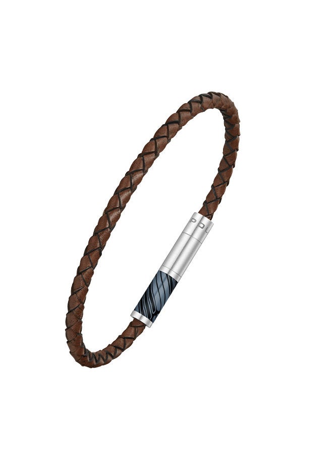 buy-police-plaint-brown-leather-with-black-and-grey-motif-gents-braceletpeagb0033205_4zd