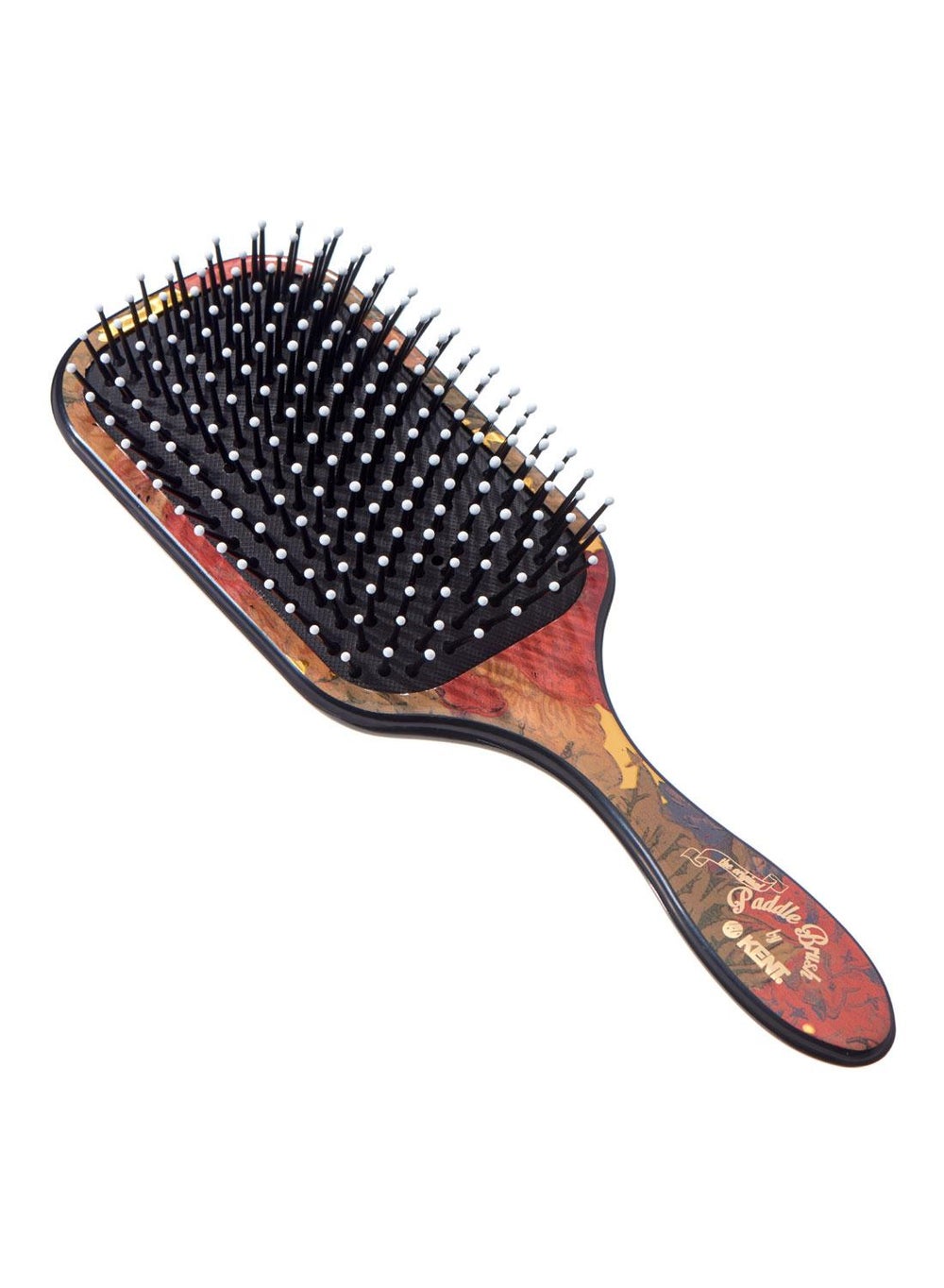buy-kent-kent-lpb1-large-cushioned-paddle-brush-for-smoothing-straightening-and-detangling-ball-tipped-quills-and-air-cushioned-head-for-scalp-protection-medium-to-long-hair-floral-design_y8x