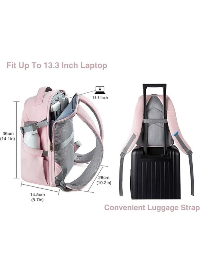 buy-bagsmart-bagsmart-light-pink-anti-theft-waterproof-camera-case-laptop-bag_rgw