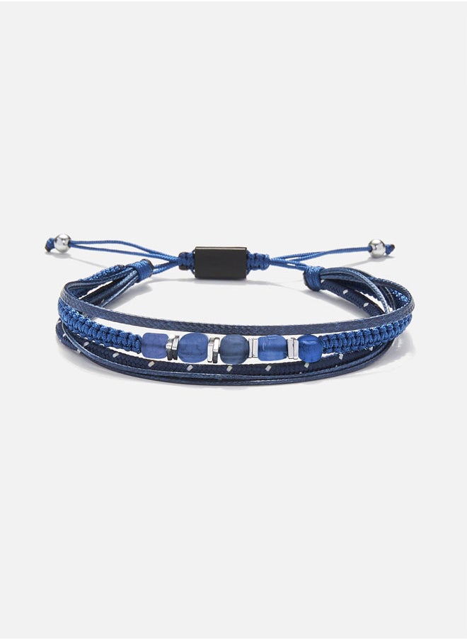 buy-chrysostomos-handmade-multiline-adjustable-bracelet-for-men-with-multi-line-design-and-squared-clear-agate_tkt