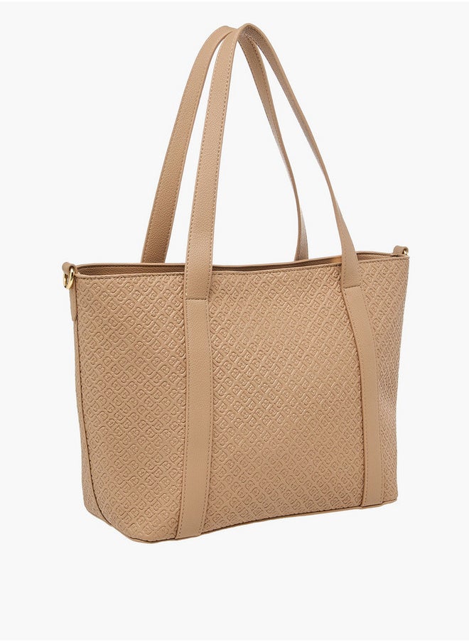 buy-flora-bella-by-shoexpress-women-s-monogram-embossed-tote-bag-with-detachable-strap_shv