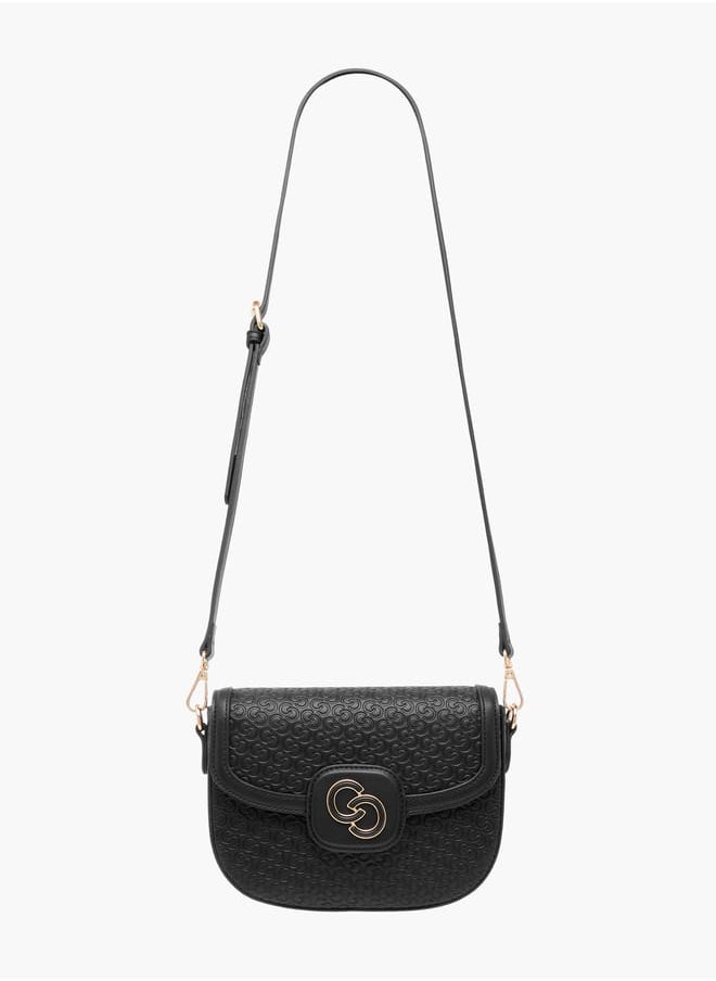 buy-celeste-monogram-textured-crossbody-bag-with-flap-closure-and-adjustable-strap_t7p
