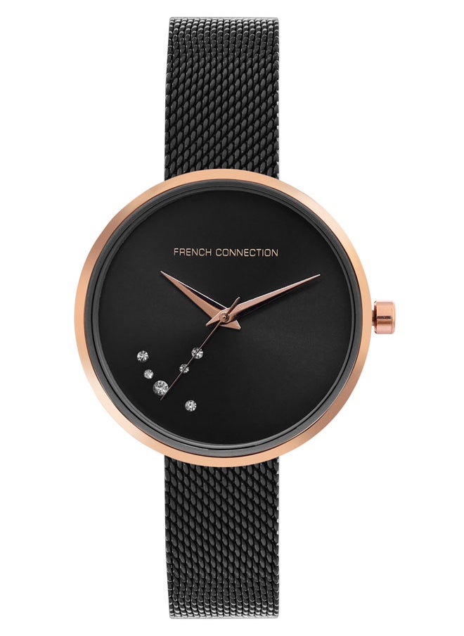 buy-french-connection-french-connection-women-s-analog-watch-black-strap_6o4
