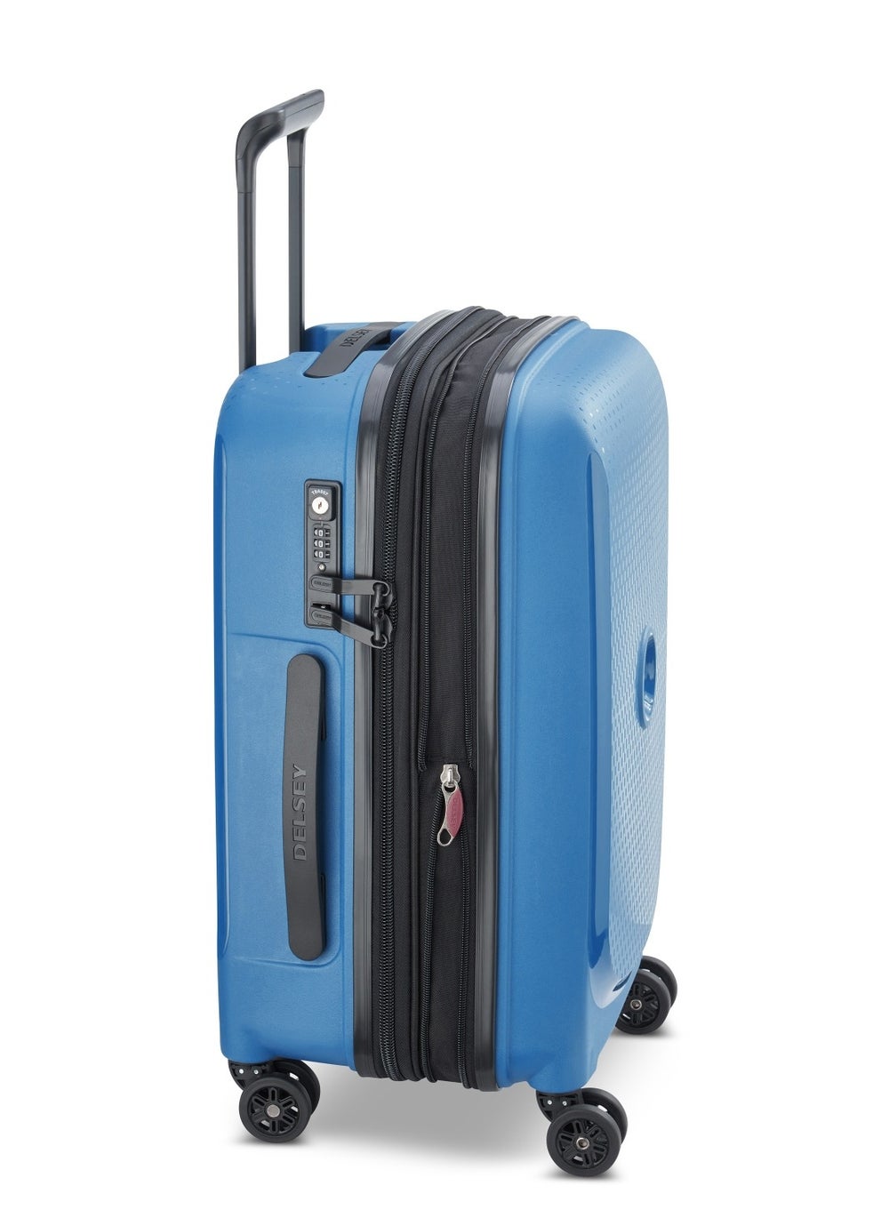 buy-delsey-paris-belmont-55cm-hardcase-4-double-wheel-expandable-cabin-luggage-trolley-blue_wdd