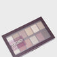 Velvet Burgundy Bar Eye Shadow Palette 12 Shades