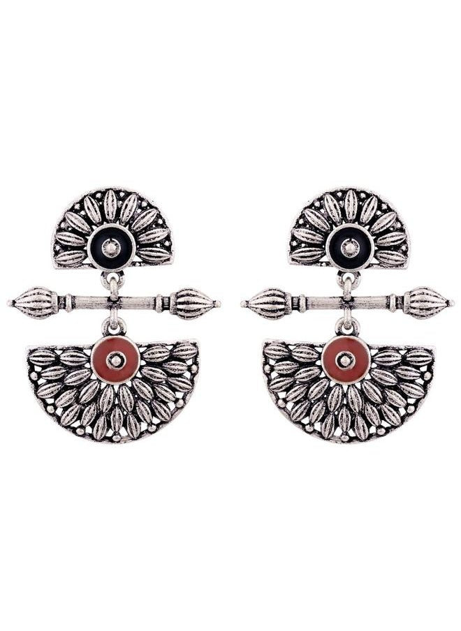 buy-voylla-mandala-lightly-embellished-drop-earrings_dbq