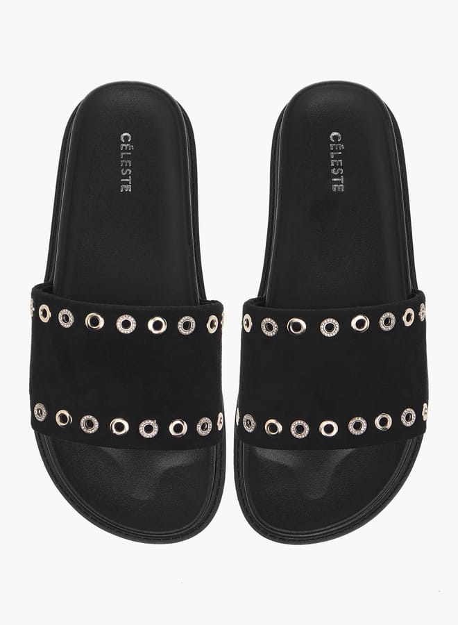 buy-celeste-women-s-eyelet-detail-slip-on-flat-sandals_aj7