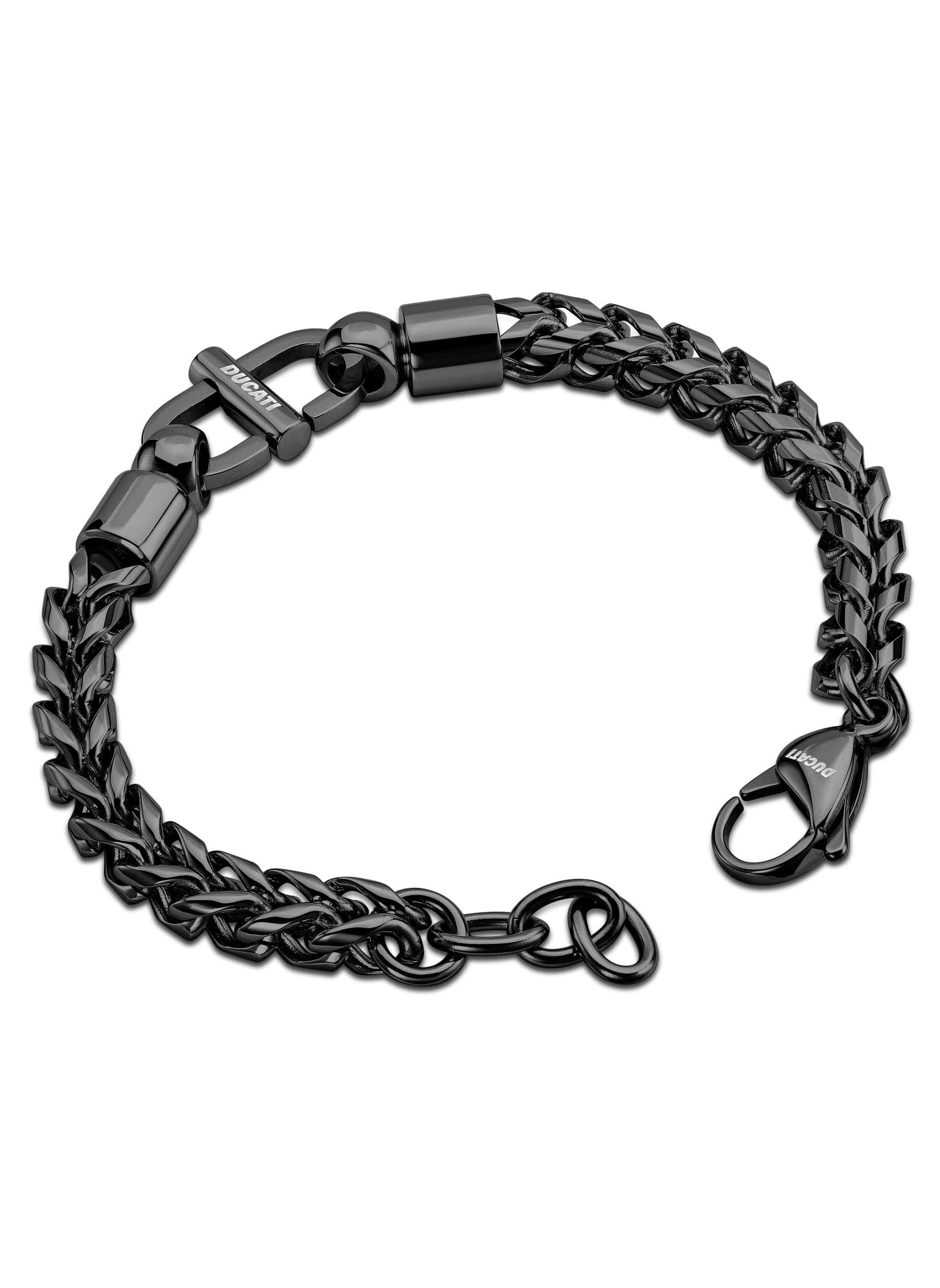 buy-ducati-corse-tuono-black-stainless-steel-gents-bracelet-with-lobster-claw-closure210-mm_oqr