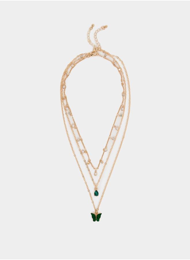 buy-styli-butterfly-pendant-layered-necklace_q23