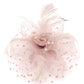 Ddaniela Monalisa Peach Fascinator - Elegant Tea Party Headwear