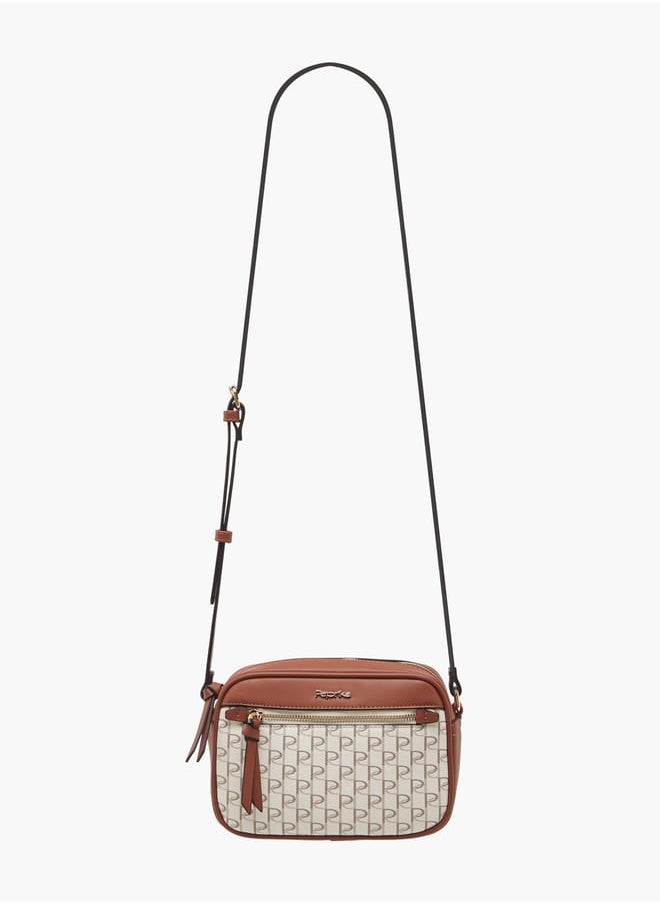 buy-paprika-women-s-monogram-print-crossbody-bag-with-adjustable-strap_y3h
