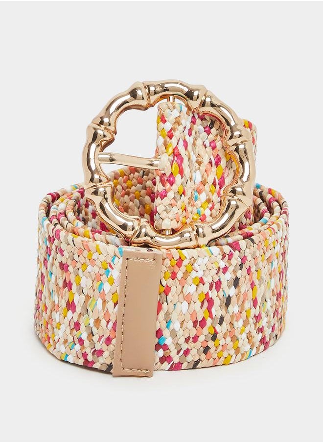buy-styli-woven-design-round-buckle-belt_0kc