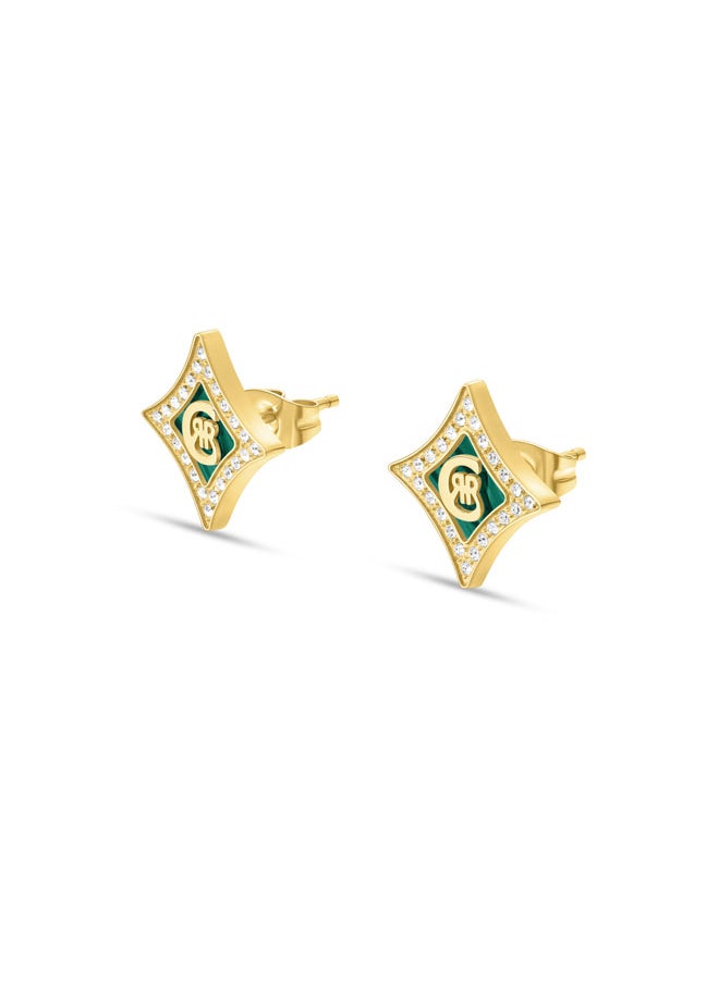 buy-cerruti-1881-silvia-gold-plated-with-diamond-shaped-malachite-motif-earrings-for-women_rkt