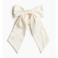 Charming Bow-Adorned Scrunchie – Soft and Stylish