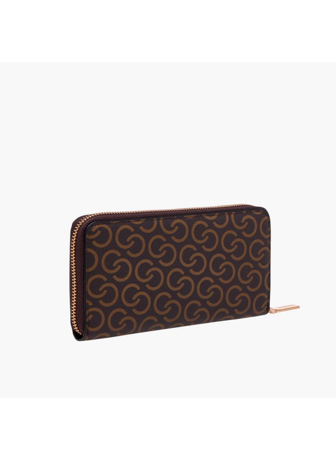 buy-celeste-women-monogram-print-wallet-with-zip-closure_xhq