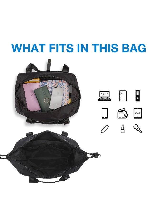 buy-bagsmart-bagsmart-black-zoraesque-duffel-black_eau