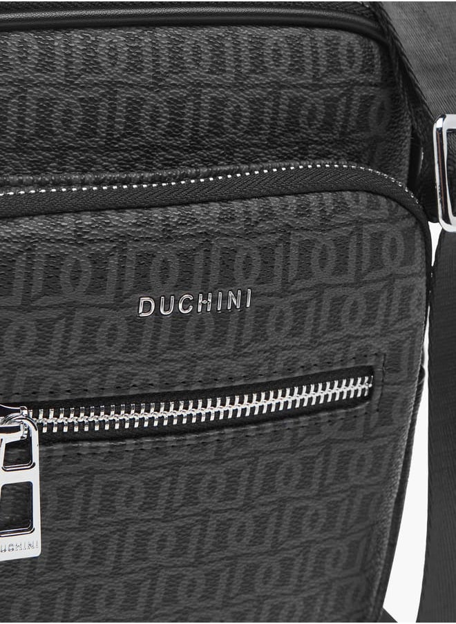 buy-duchini-mens-monogram-print-crossbody-bag-with-zip-closure-and-adjustable-strap_45x