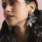 buy-sohi-metallic-flora-drop-earrings-black_t0i