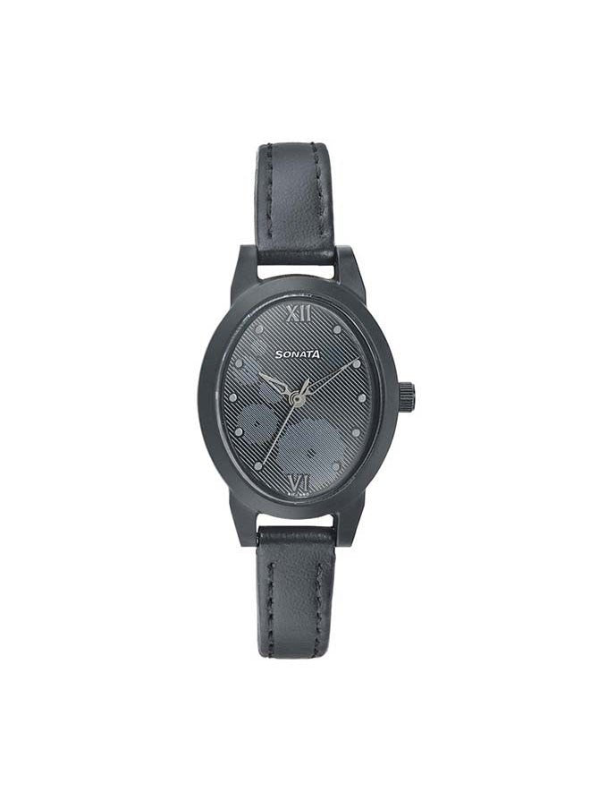 buy-sonata-round-shape-leather-band-analog-wrist-watch-87032pl03_o5f