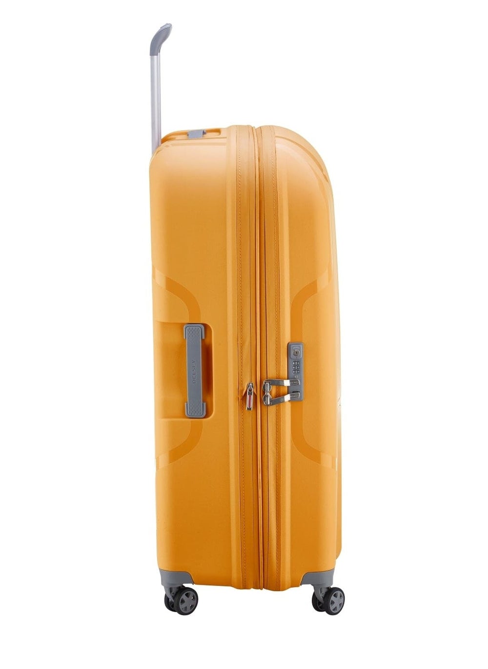 buy-delsey-paris-recycled-clavel-83cm-expandable-4-double-wheel-check-in-luggage-trolley-yellow_1w6