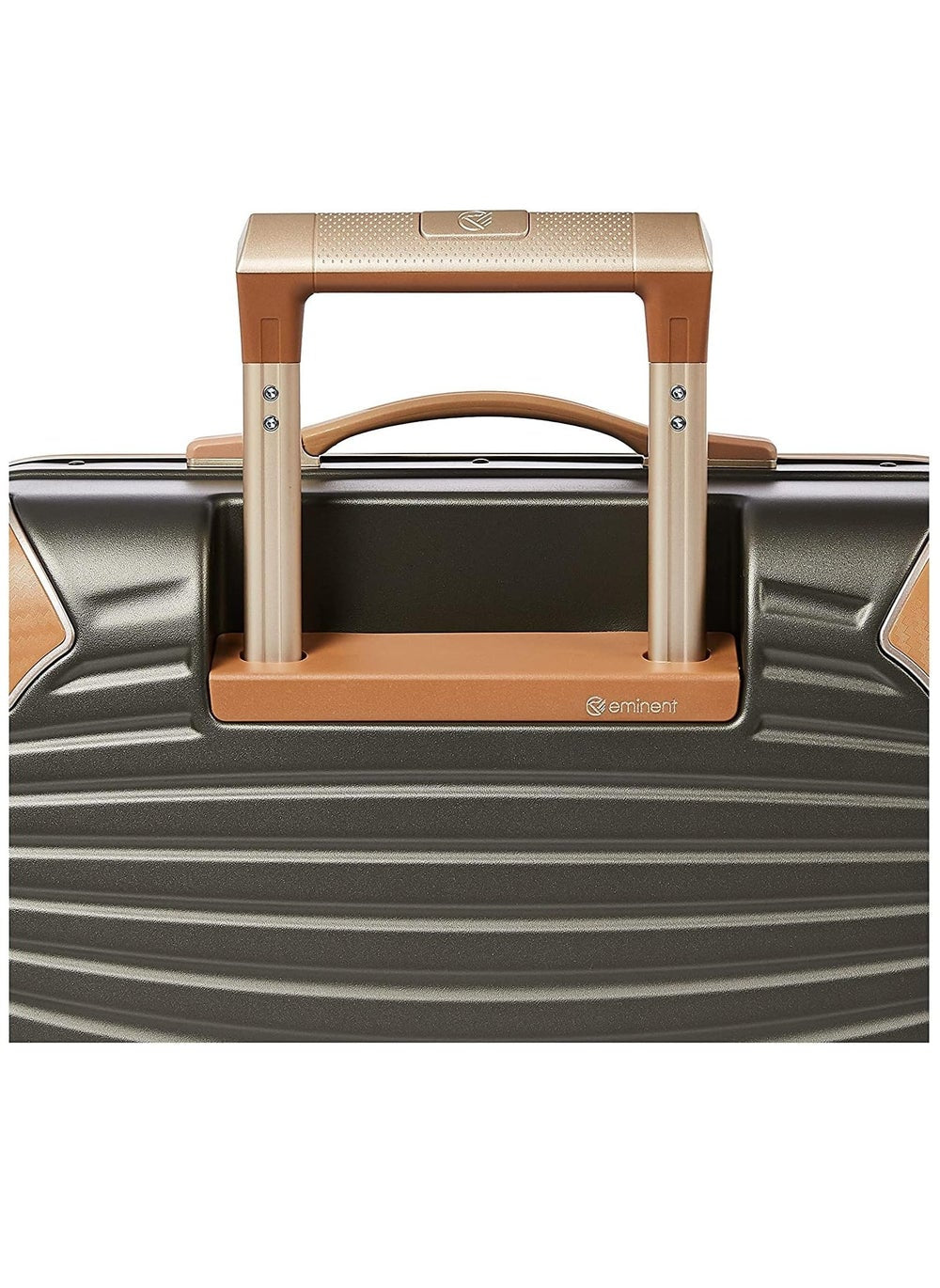 buy-eminent-hard-case-travel-bags-makrolon-polycarbonate-gold-jetstream-aluminum-frame-luggage-zipper-less-suitcase-extra-corner-protection-double-tsa-lock-e9r1-checked-luggage-28-inch-dark-olive_y7o