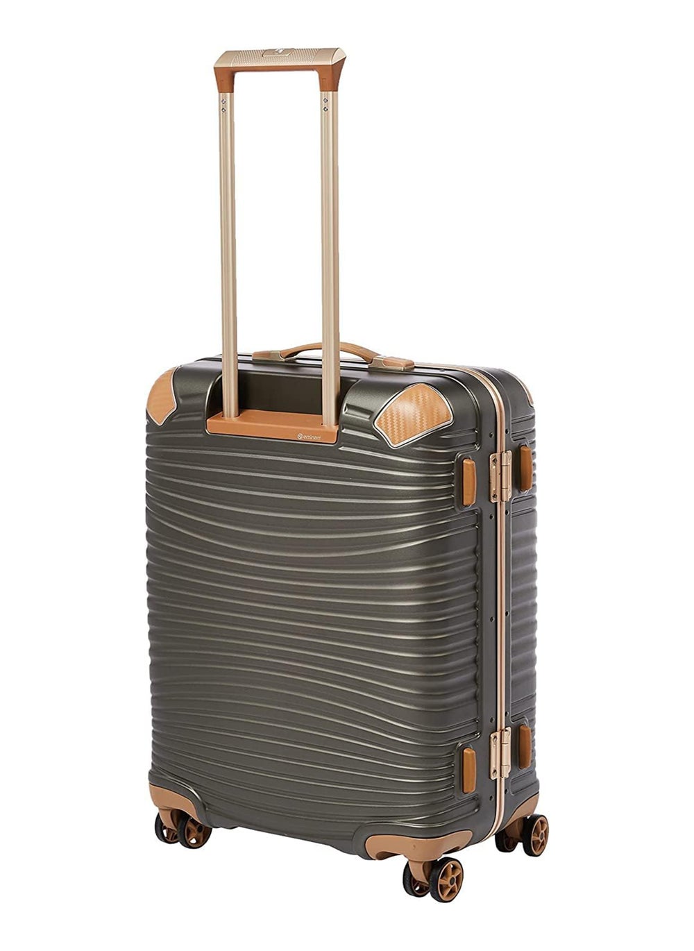 buy-eminent-hard-case-travel-bags-makrolon-polycarbonate-gold-jetstream-aluminum-frame-luggage-zipper-less-suitcase-extra-corner-protection-double-tsa-lock-e9r1-set-of-3-dark-olive_bv6