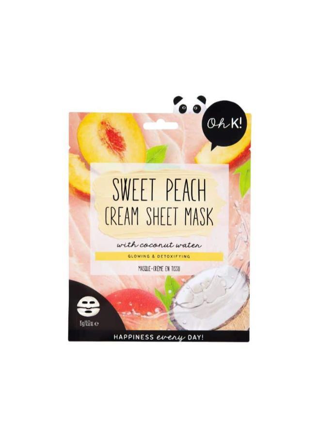 buy-oh-k-peach-coconut-water-cream-sheet-mask_7as