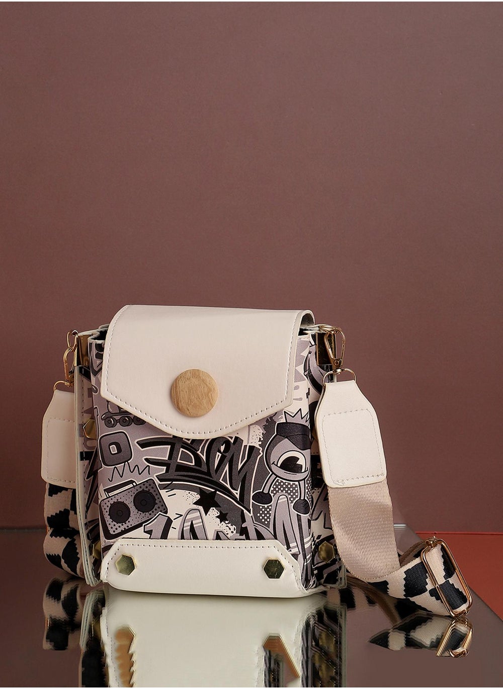 buy-haute-sauce-white-printed-vegan-leather-sling-bag_oxv