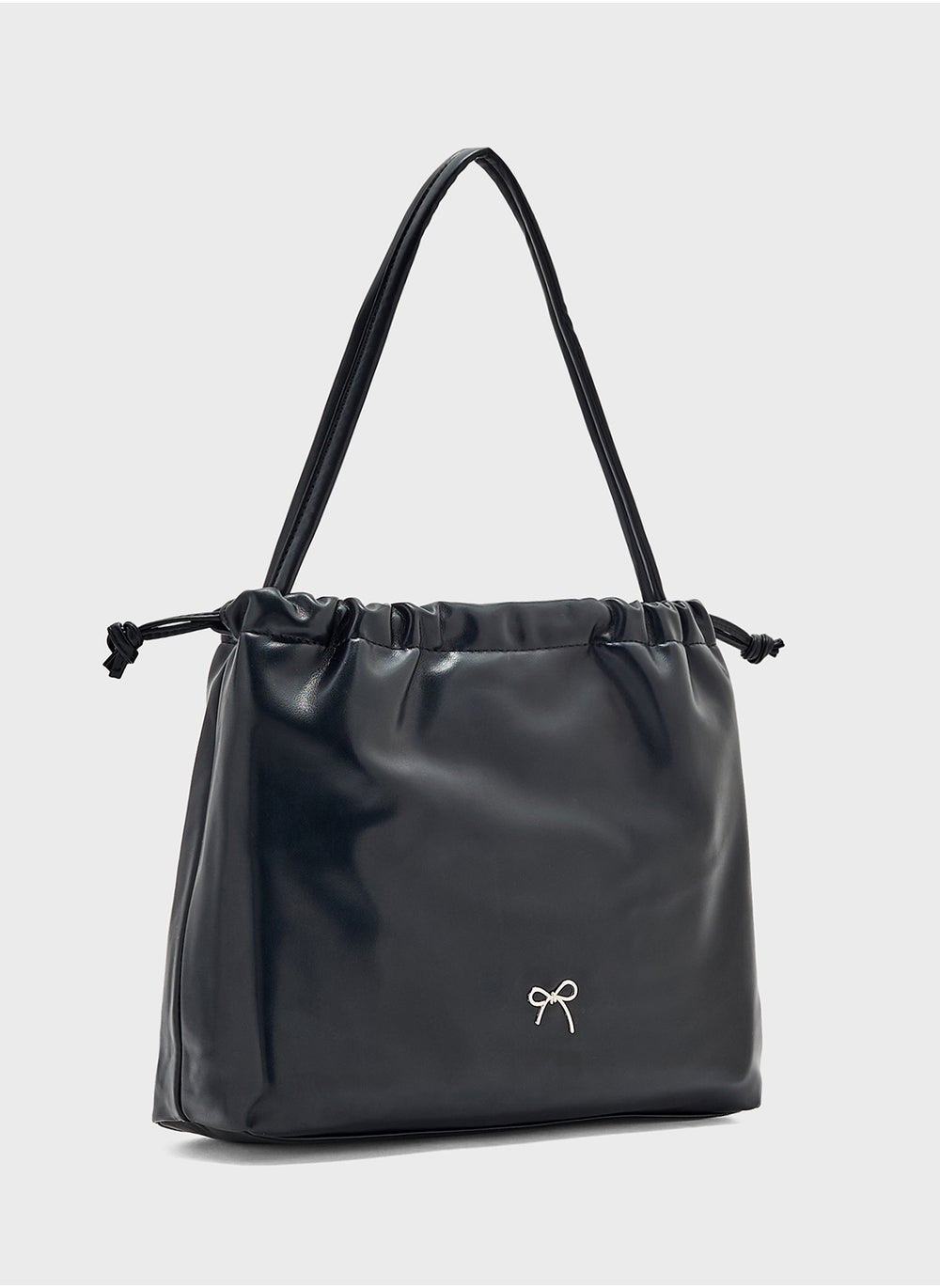 buy-ginger-drawstring-detail-bow-trim-shoulder-bag_bar