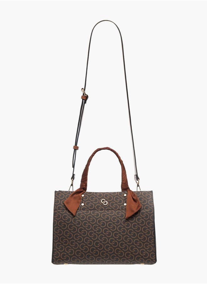 buy-celeste-womens-monogram-print-tote-bag-with-adjustable-strap-and-zip-closure_kt5