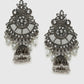buy-sohi-white-oxidised-stone-drop-earrings_j41