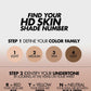بودرة الأساس HD Skin لبشرة خالية من اللمعان