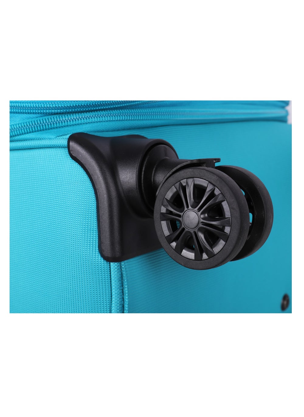 buy-eminent-unisex-soft-travel-bag-medium-luggage-trolley-polyester-lightweight-expandable-4-double-spinner-wheeled-suitcase-with-3-digit-tsa-lock-e751-green_hgn