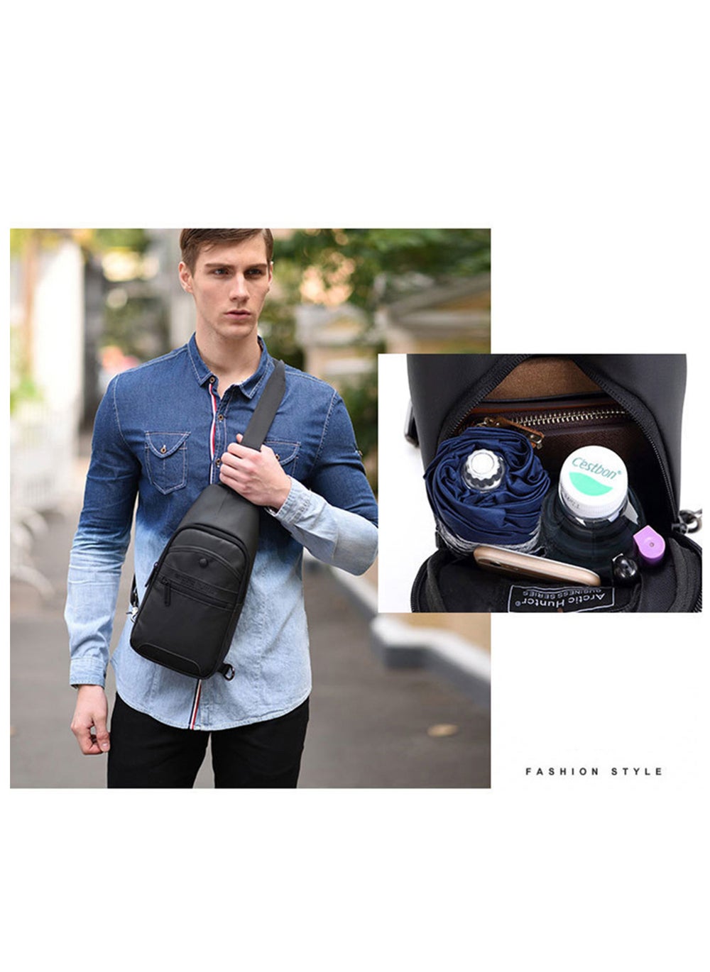 buy-arctic-hunter-sling-bag-for-men-and-women-water-resistant-durable-small-shoulder-daypack-with-built-in-earphone-jack-and-shock-proof-compartments-xb13001-black_7n5