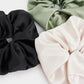 Elegant Trio Elasticated Scrunchie Set