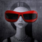 buy-haute-sauce-solid-rectangular-sunglasses-red_0vo