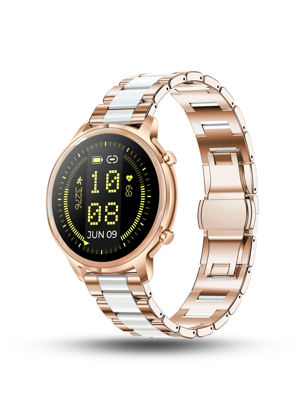 buy-pebble-celia-1-32-ips-display-smartwatch-with-bt-calling-female-health-monitor-compatible-with-android-ios-24-7-health-suite-alarm-multi-sports-modes-watch-faces-ai-voice-assistance-metal-gold_8qv