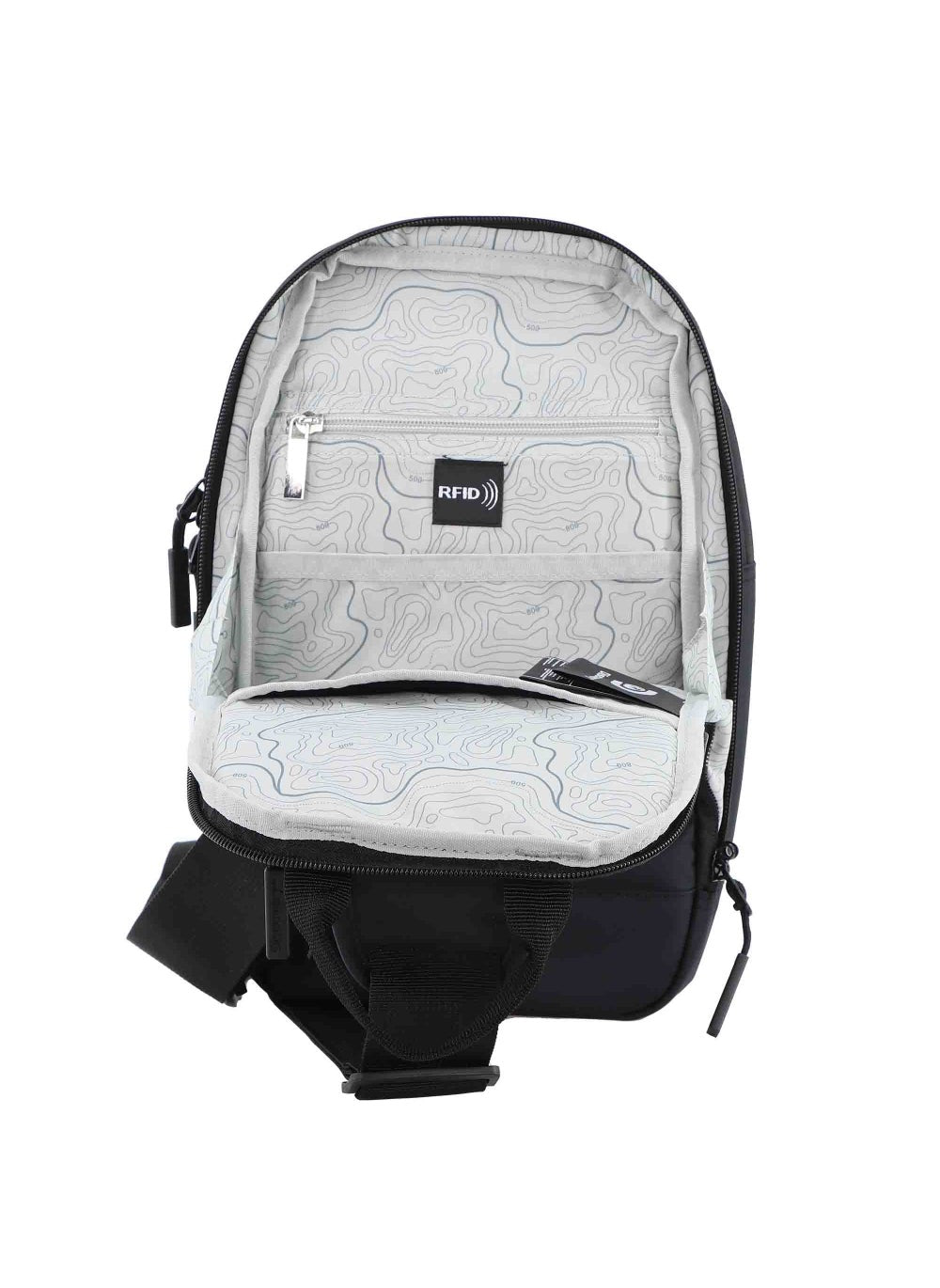 buy-discovery-discovery-shield-rpet-polyester-sling-cross-bag-black-durable-lightweight-tablet-protective-outdoor-business-college-casual-cross-body-bag-with-multi-compartment-rfid-pocket_2j0