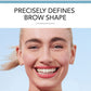 قلم حواجب برو ريفيل ميكرو بورجوا - بني ناعم، دقة متناهية