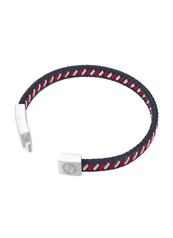buy-police-twist-navy-and-red-woven-leather-with-stainless-steel-motif-gents-braceletpeagb0034003_xnb