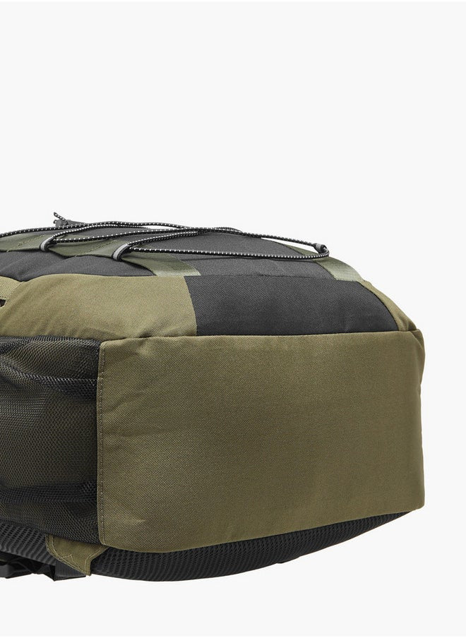 buy-lee-cooper-men-s-logo-applique-backpack-with-adjustable-straps-and-zip-closure-14x31x46-cm_wsb