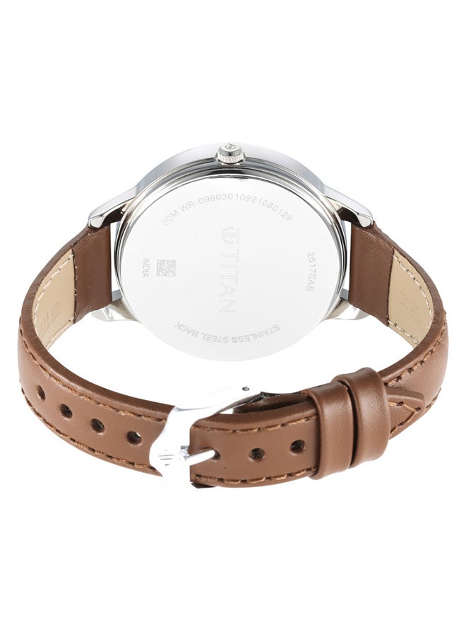 buy-titan-leather-analog-wrist-watch-2617sl05_woq