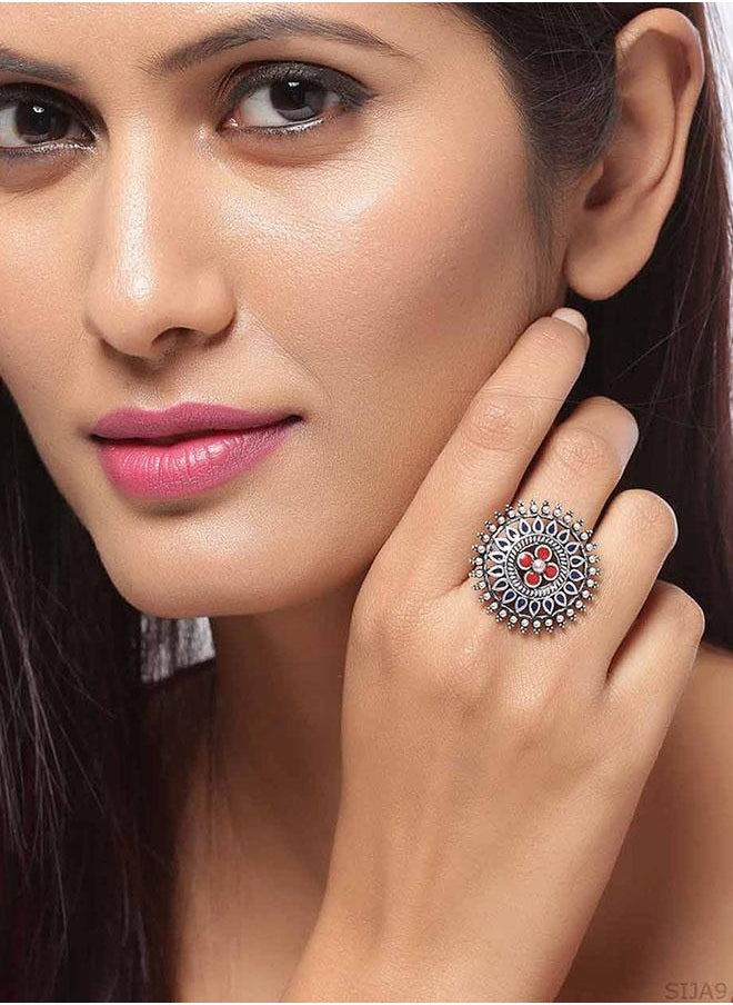 buy-voylla-mandala-floral-finger-ring_vcc