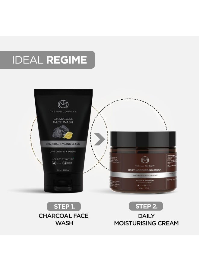 buy-the-man-company-activated-charcoal-face-wash-for-men-ylang-ylang-argan-essential-oils-anti-pollution-acne-oil-control-unclog-pores-deep-cleansing-blackheads-removal-all-skin-types-100ml-pack-1_wqm